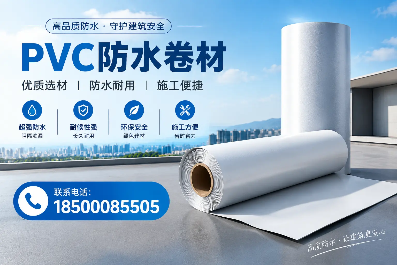 如何评估PVC防水卷材的性价比?赤峰消费者必读